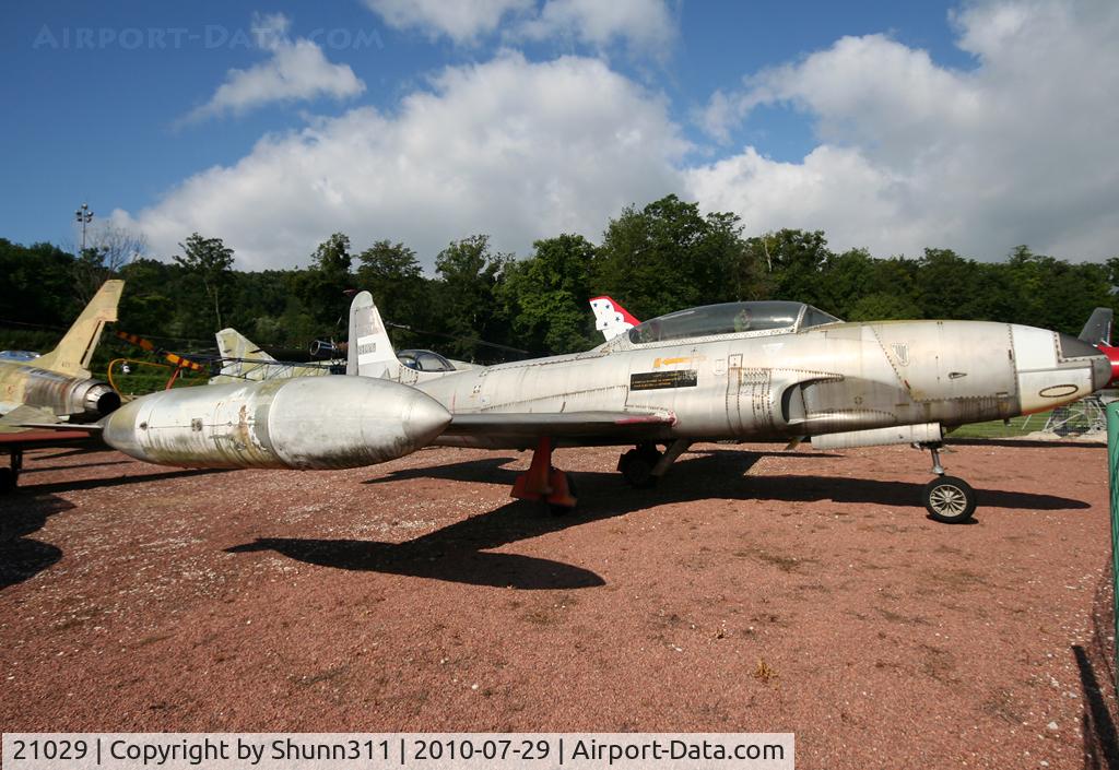 21029, Canadair T-33AN Silver Star 3 C/N T33-029, S/n 21029 - French Air Force T33AN preserved inside Savigny-les-Beaune Museum...