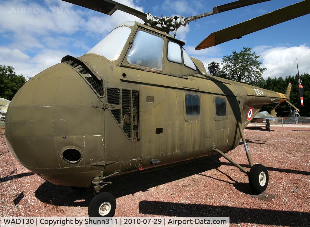 WAD130, Westland S.55 Whirlwind Srs 2 C/N WA138, S/n WA138 - French Army Whirlwind Srs.2 preserved inside Savigny-les-Beaune Museum...