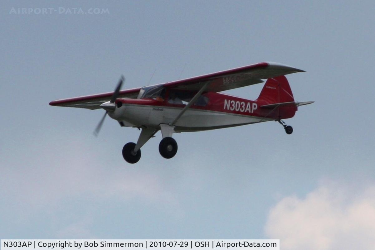 N303AP, 2003 Avipro Bearhawk C/N 02-01/02-444, Arriving at Airventure 2010 - Oshkosh, Wisconsin