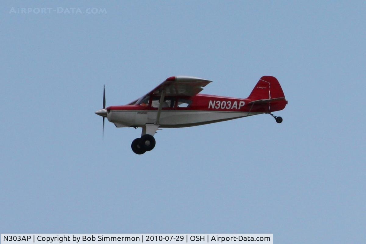 N303AP, 2003 Avipro Bearhawk C/N 02-01/02-444, Arriving at Airventure 2010 - Oshkosh, Wisconsin