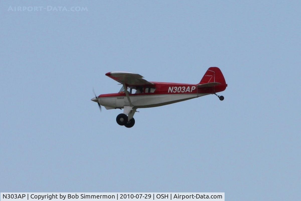 N303AP, 2003 Avipro Bearhawk C/N 02-01/02-444, Arriving at Airventure 2010 - Oshkosh, Wisconsin