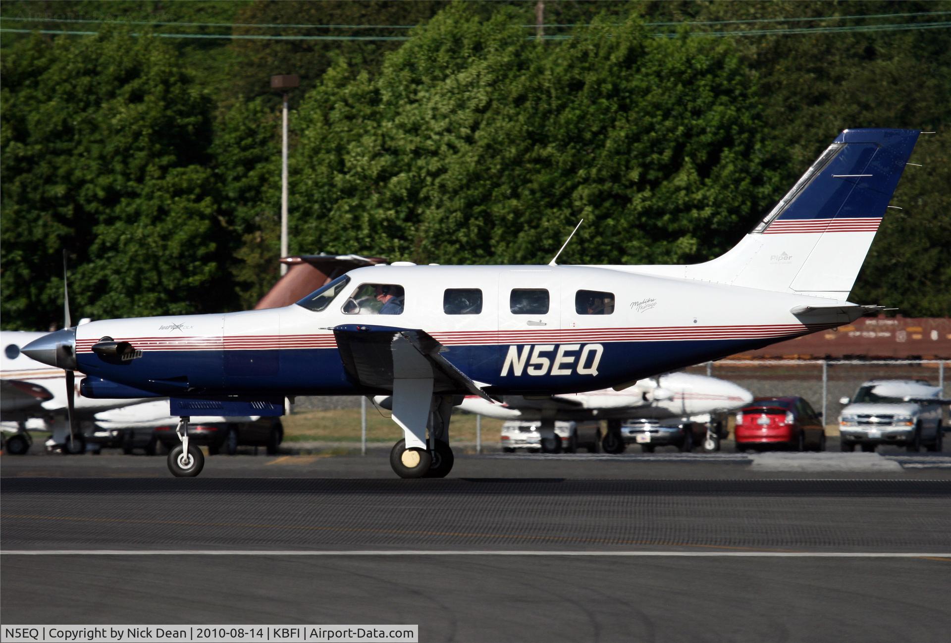 N5EQ, 1996 Piper PA-46-350P Malibu Mirage C/N 4636051, KBFI