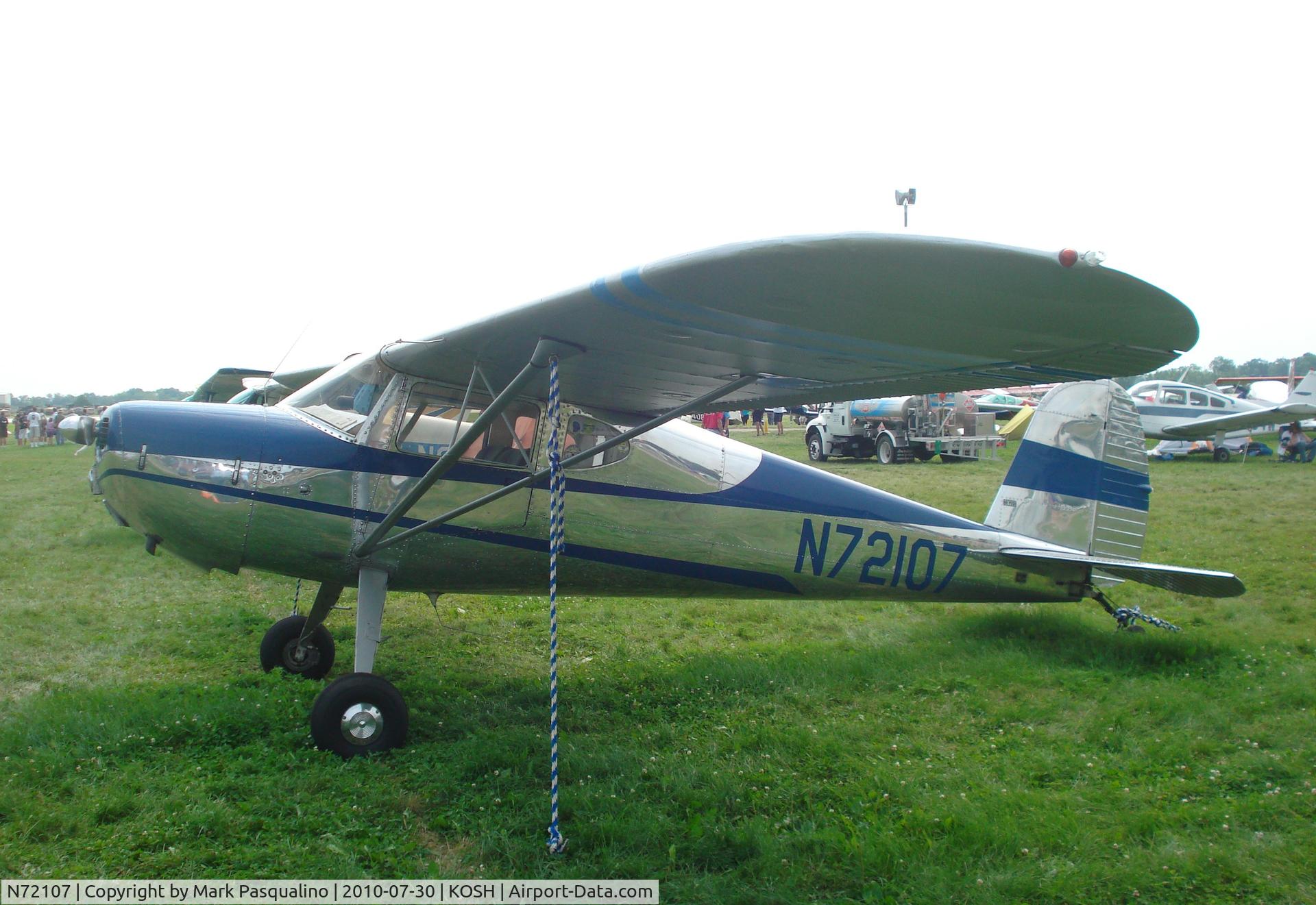 N72107, 1946 Cessna 140 C/N 9272, Cessna 140