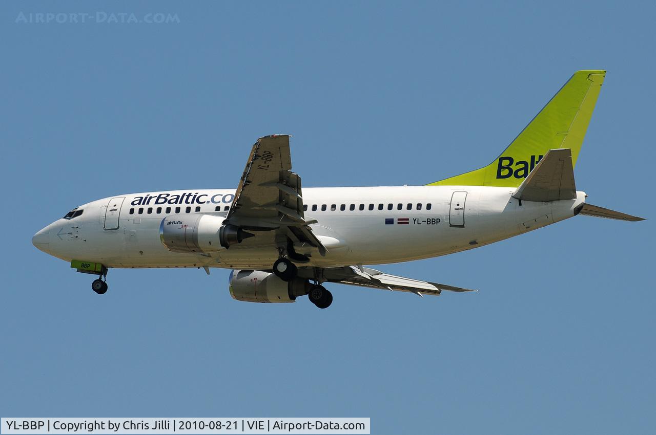YL-BBP, 1992 Boeing 737-522 C/N 26688, airBaltic