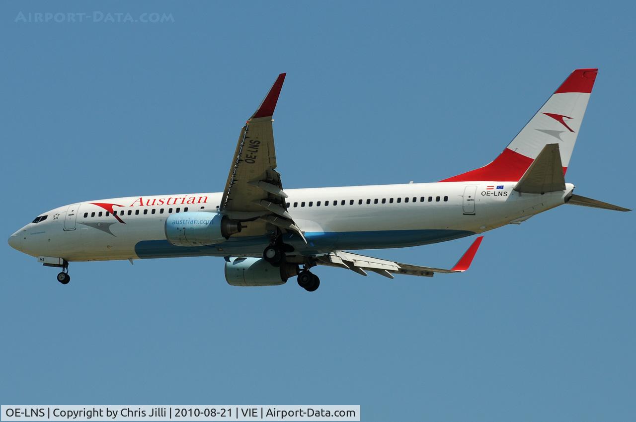 OE-LNS, 2005 Boeing 737-8Z9 C/N 34262, Austrian Airlines