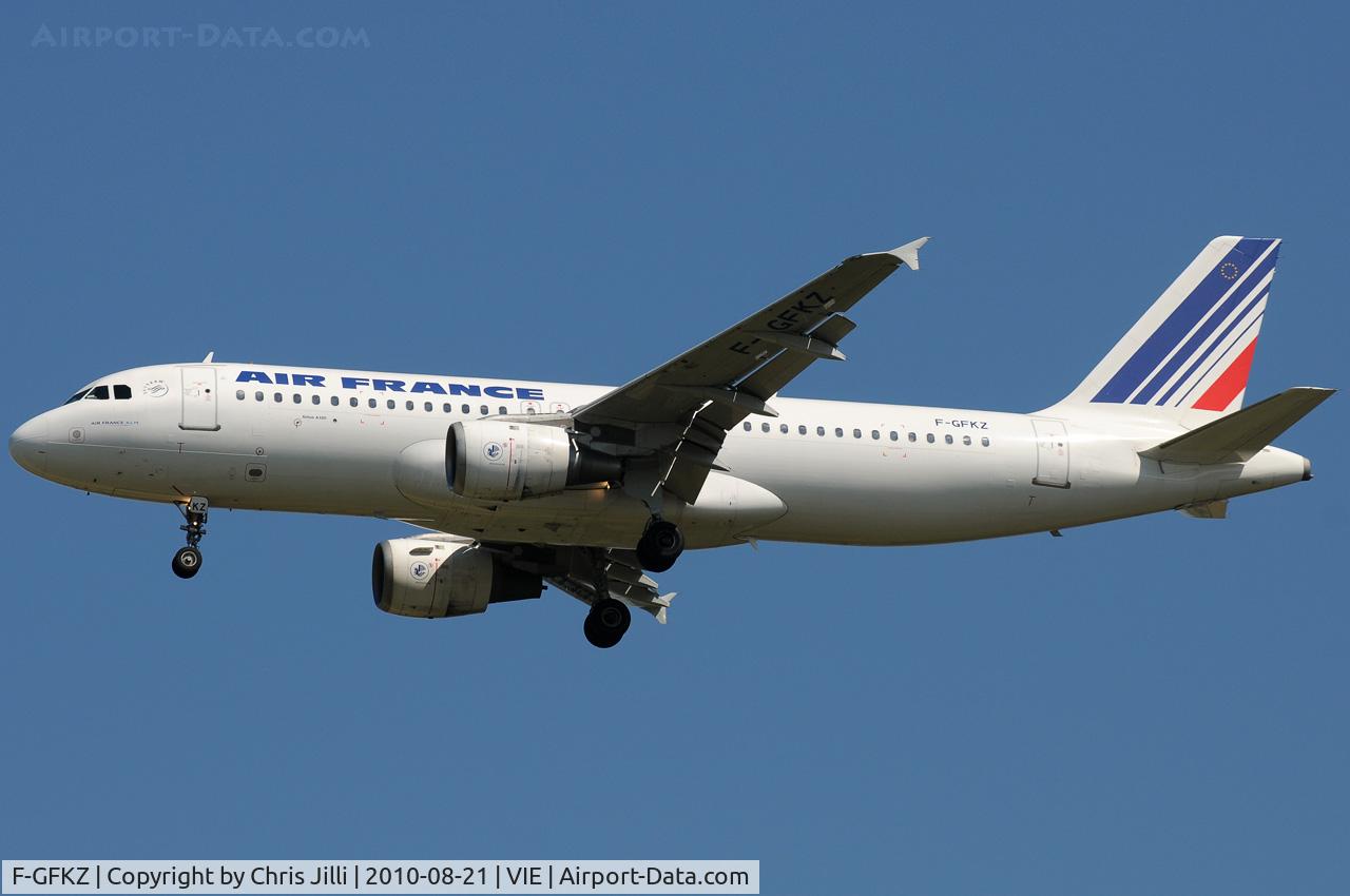 F-GFKZ, 1991 Airbus A320-211 C/N 0286, Air France
