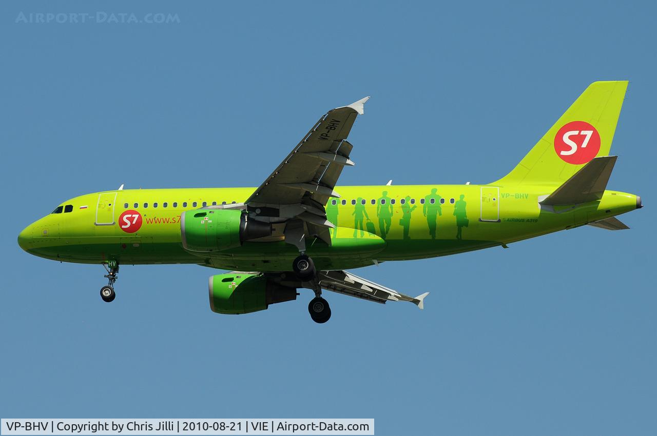 VP-BHV, 2005 Airbus A319-114 C/N 2474, S7