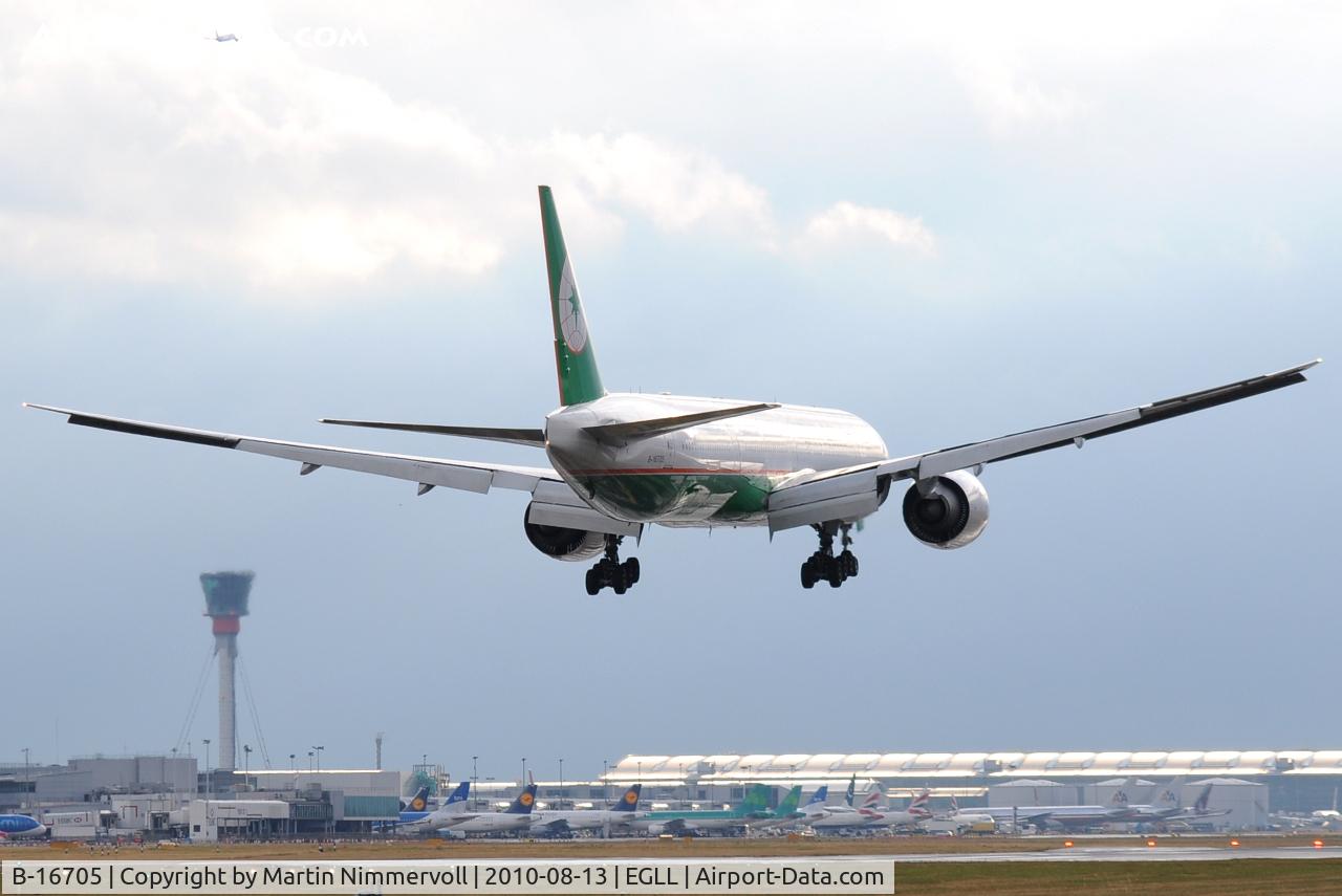 B-16705, 2006 Boeing 777-35E/ER C/N 32645, Eva Air