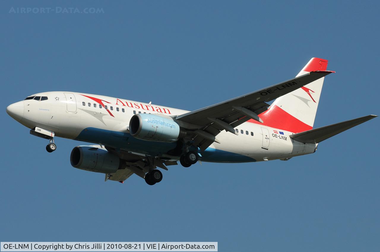 OE-LNM, 2000 Boeing 737-6Z9 C/N 30138, Austrian