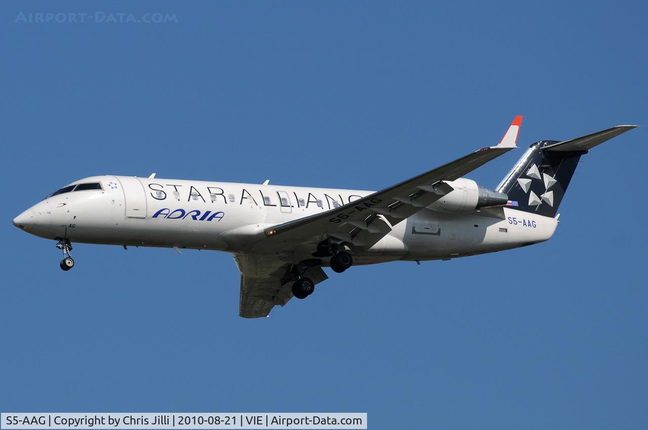 S5-AAG, 2000 Canadair CRJ-200LR (CL-600-2B19) C/N 7384, Adria