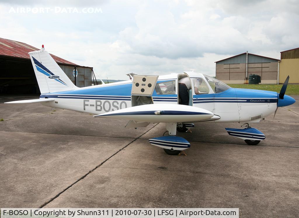 F-BOSO, 1967 Piper PA-28-180 Cherokee C C/N 283931, Parked at the Airclub...