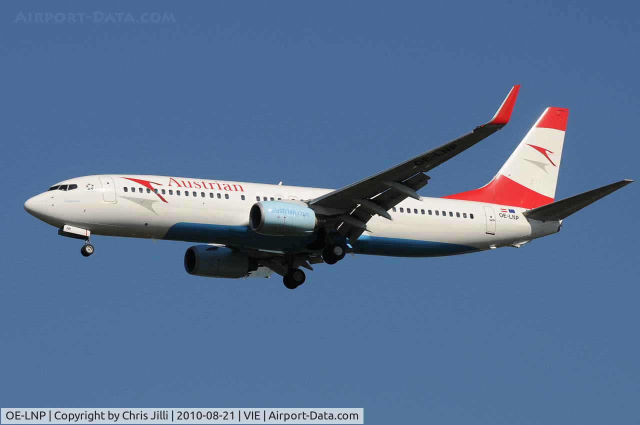 OE-LNP, 2002 Boeing 737-8Z9 C/N 30420, Austrian