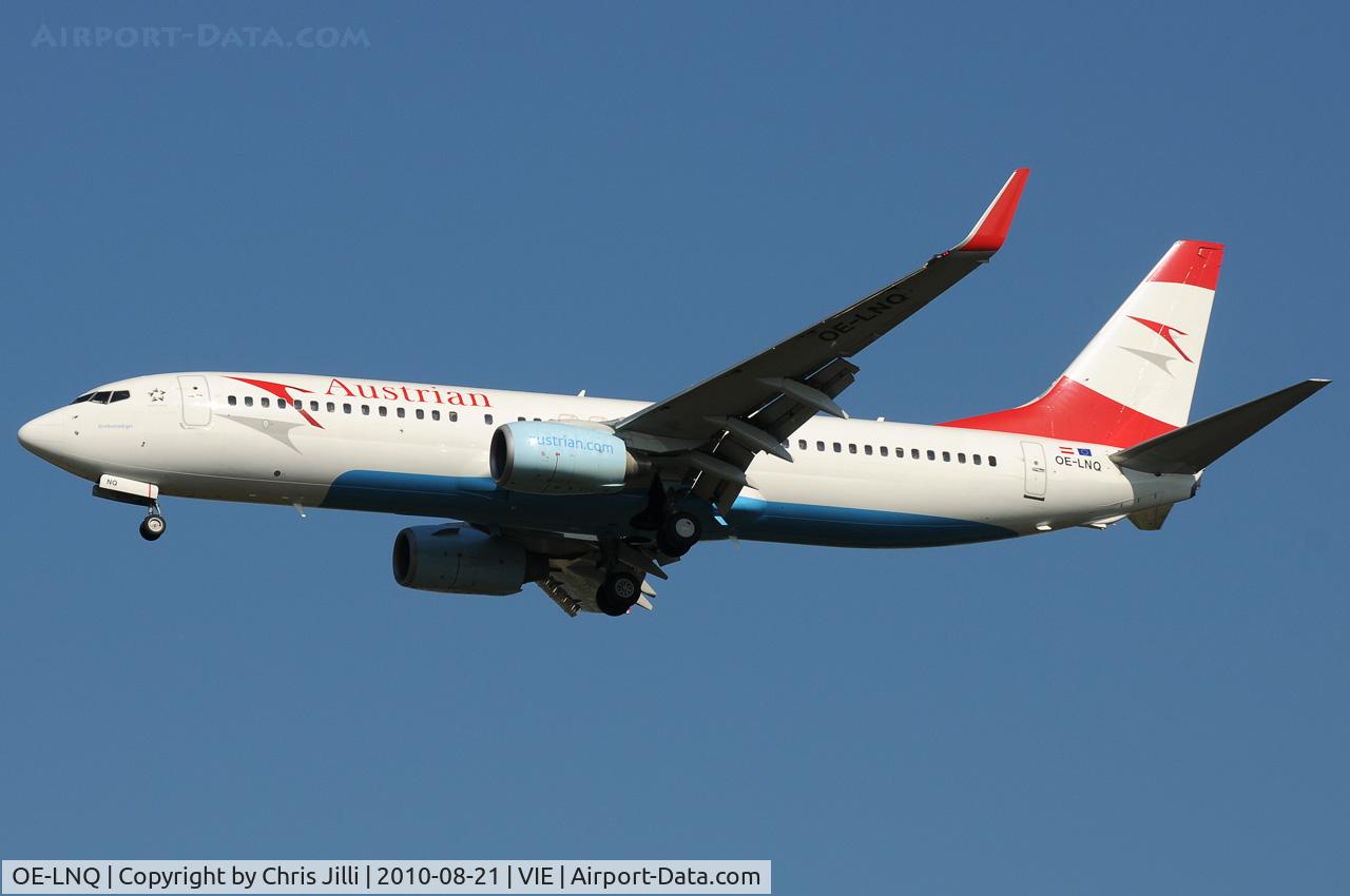 OE-LNQ, 2003 Boeing 737-8Z9 C/N 30421, Austrian