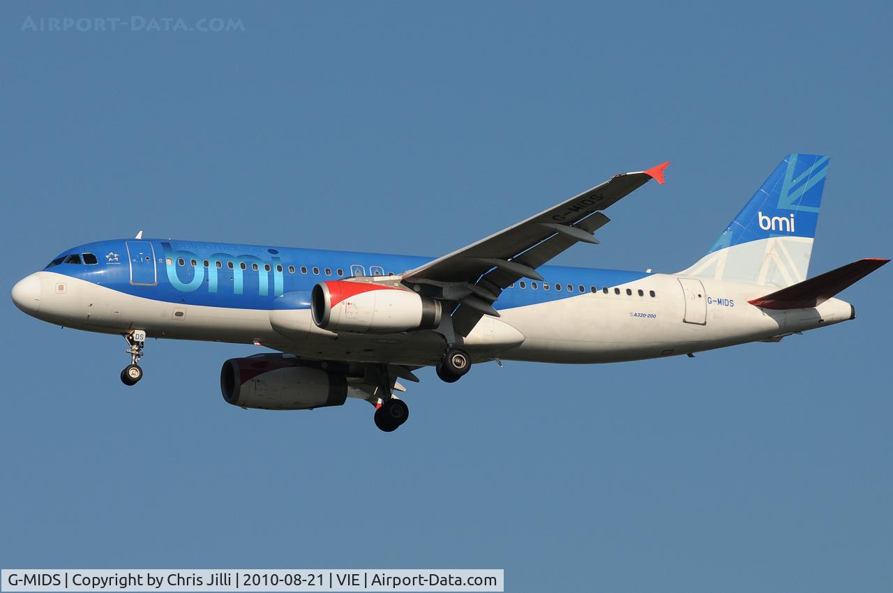 G-MIDS, 2001 Airbus A320-232 C/N 1424, BMI