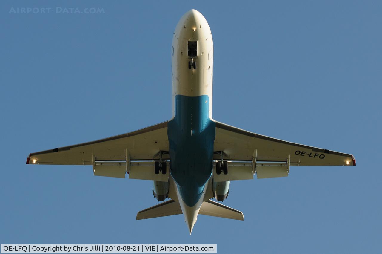 OE-LFQ, 1996 Fokker 70 (F-28-0070) C/N 11568, Austrian arrows