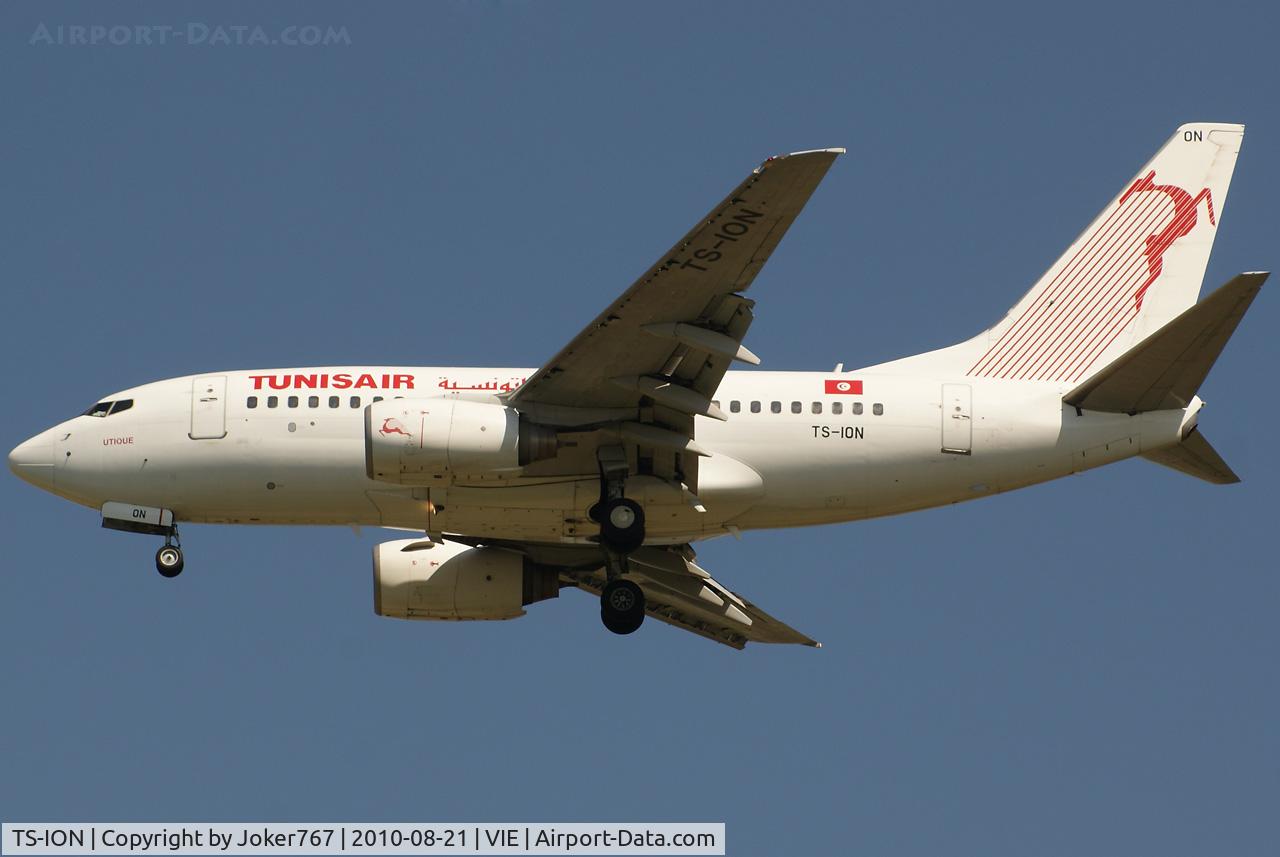 TS-ION, 2000 Boeing 737-6H3 C/N 29499, Tunisair