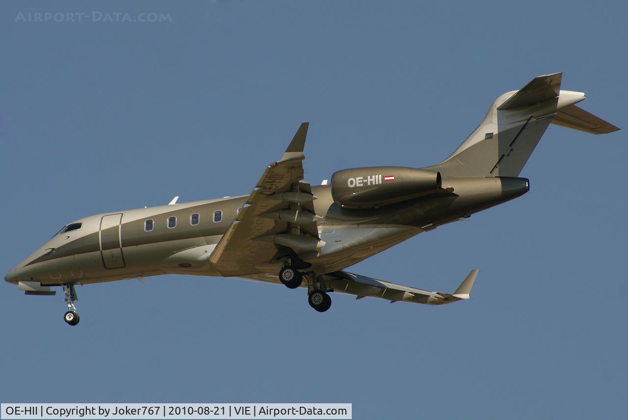 OE-HII, Bombardier Challenger 300 (BD-100-1A10) C/N 20111, Amira Air