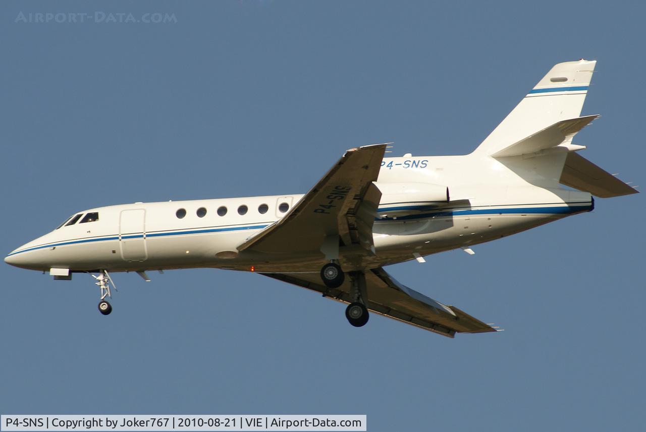 P4-SNS, 2006 Dassault Falcon 50 C/N 348, Private