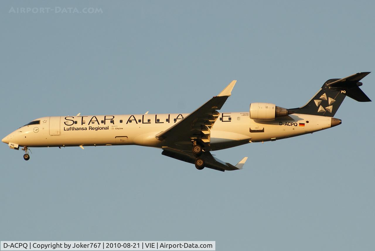 D-ACPQ, 2003 Canadair CRJ-700 (CL-600-2C10) Regional Jet C/N 10091, Lufthansa Regional