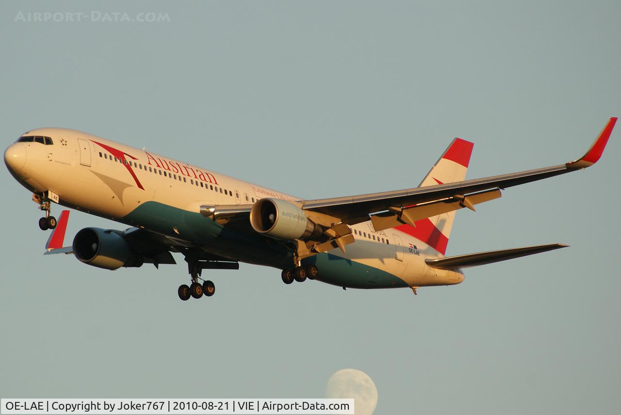 OE-LAE, 2000 Boeing 767-3Z9/ER C/N 30383, Austrian Airlines