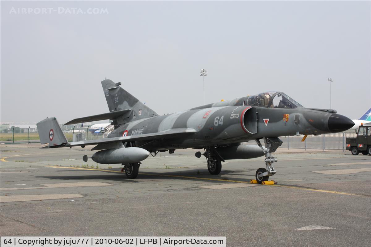 64, Dassault Super Etendard C/N 78, last landing