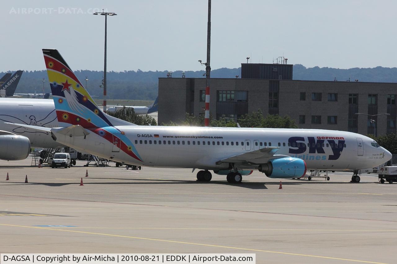 D-AGSA, 2000 Boeing 737-883 C/N 28323, German Sky Airlines, Boeing 737-883, CN: 28323/625