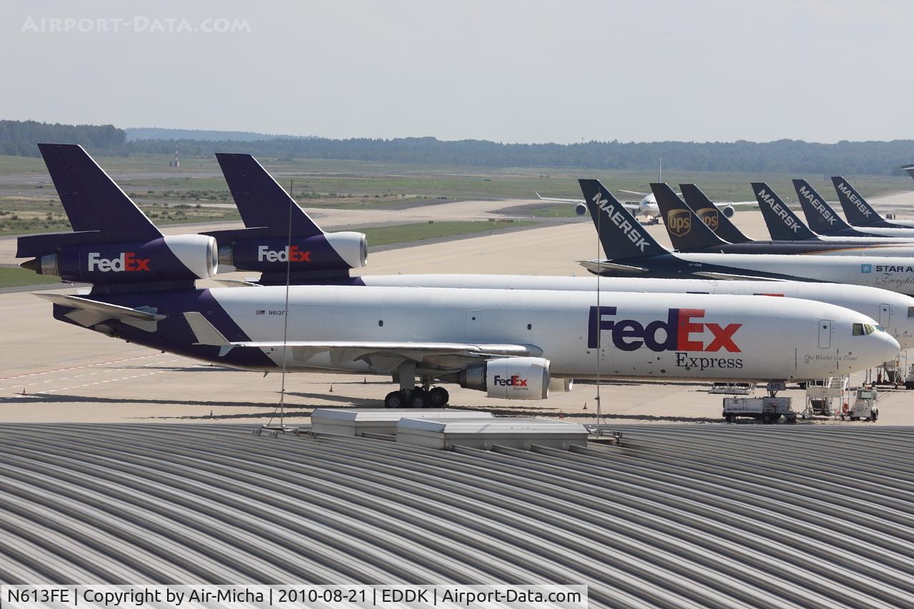 N613FE, 1996 McDonnell Douglas MD-11F C/N 48749, FedEx, McDonnell Douglas MD-11 Freighter, CN: 48749/598, Aircraft Name: Krista