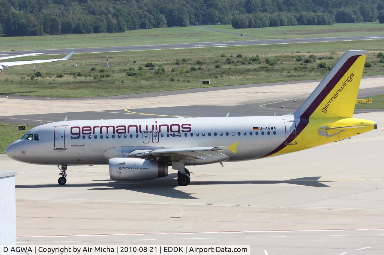 D-AGWA, 2006 Airbus A319-132 C/N 2813, Germanwings, Airbus A319-132, CN: 2813