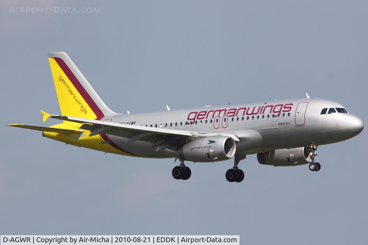 D-AGWR, 2010 Airbus A319-132 C/N 4285, Germanwings, Airbus A319-132, CN: 4285