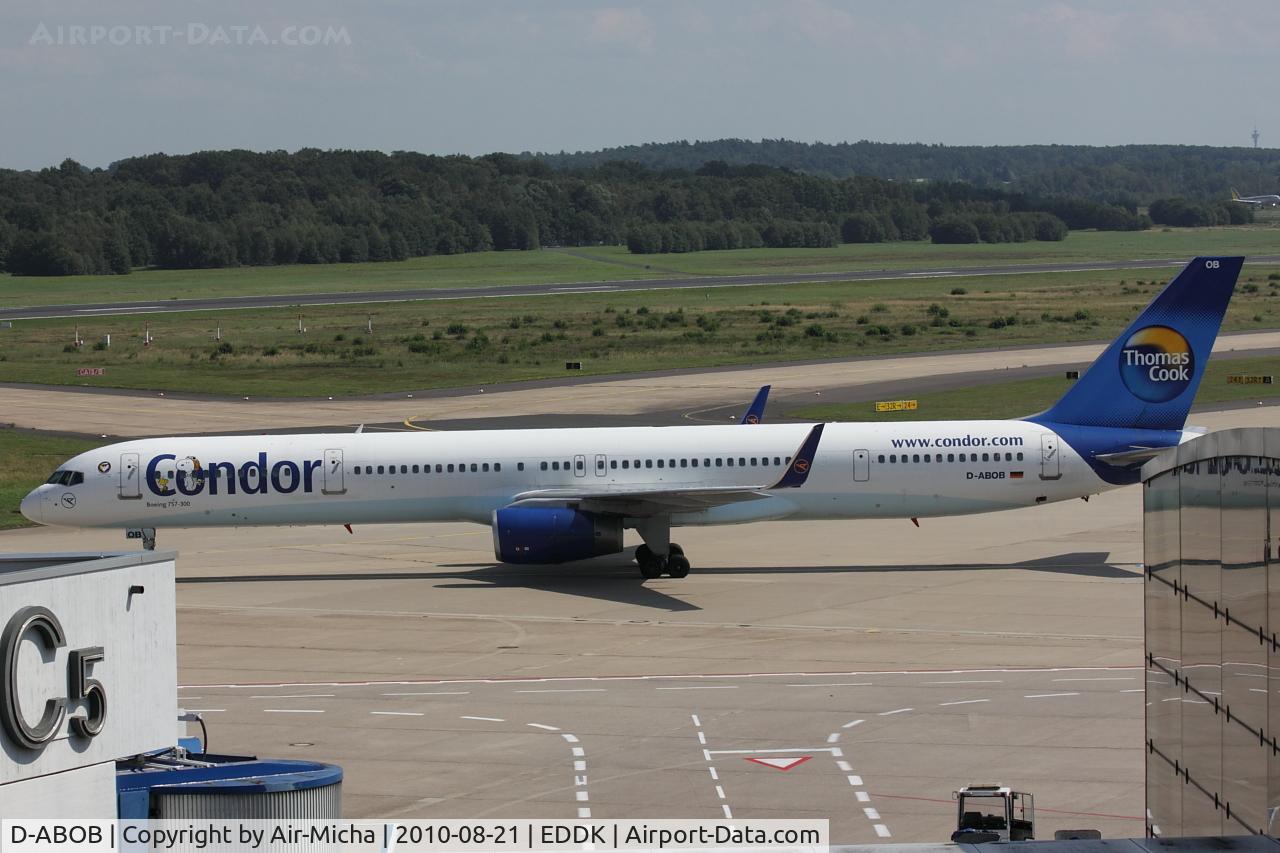 D-ABOB, 1998 Boeing 757-330 C/N 29017, Condor, Boeing 757-330, CN: 29017/810