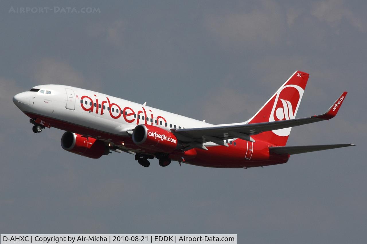 D-AHXC, 2007 Boeing 737-7K5 C/N 34693, Air Berlin, Boeing 737-7K5 (WL), CN: 34693/2260