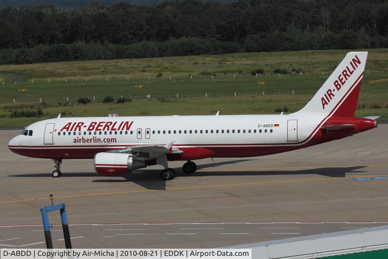 D-ABDD, 2006 Airbus A320-214 C/N 2685, Air Berlin, Airbus A320-214, CN: 2685