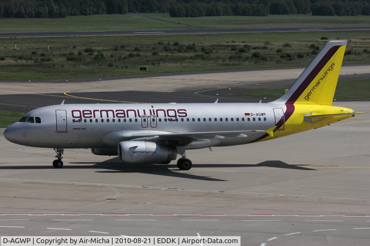 D-AGWP, 2010 Airbus A319-132 C/N 4227, Germanwings, Airbus A319-132, CN: 4227