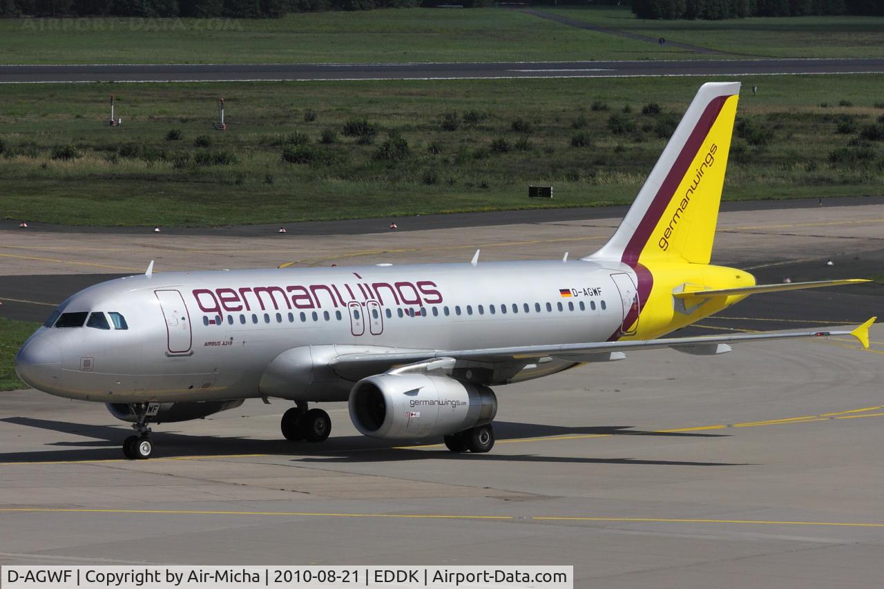 D-AGWF, 2007 Airbus A319-132 C/N 3172, Germanwings, Airbus A319-132, CN: 3172
