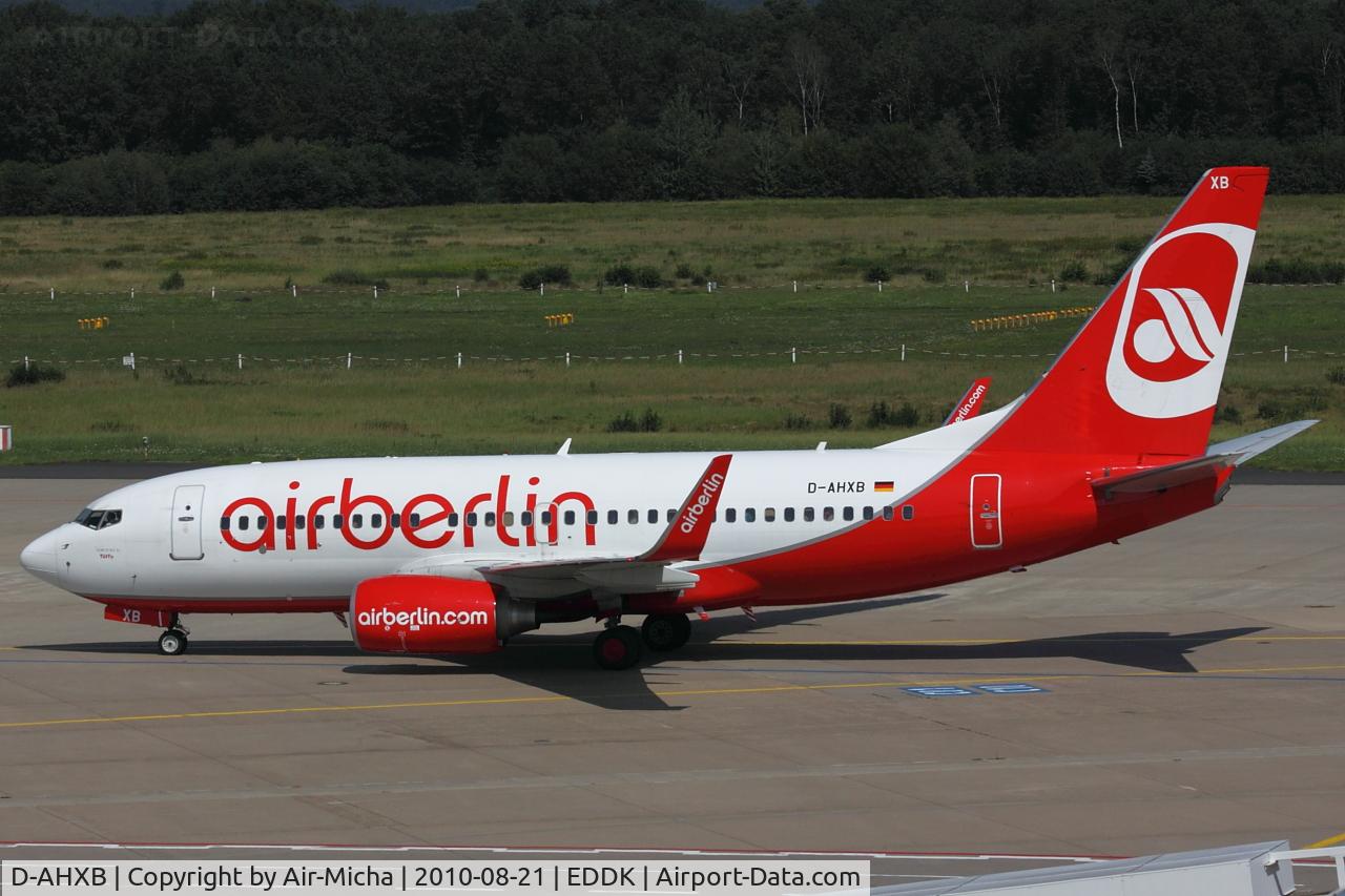 D-AHXB, 2007 Boeing 737-7K5 C/N 30717/2228, Air Berlin, Boeing 737-7K5, CN: 30717/2228