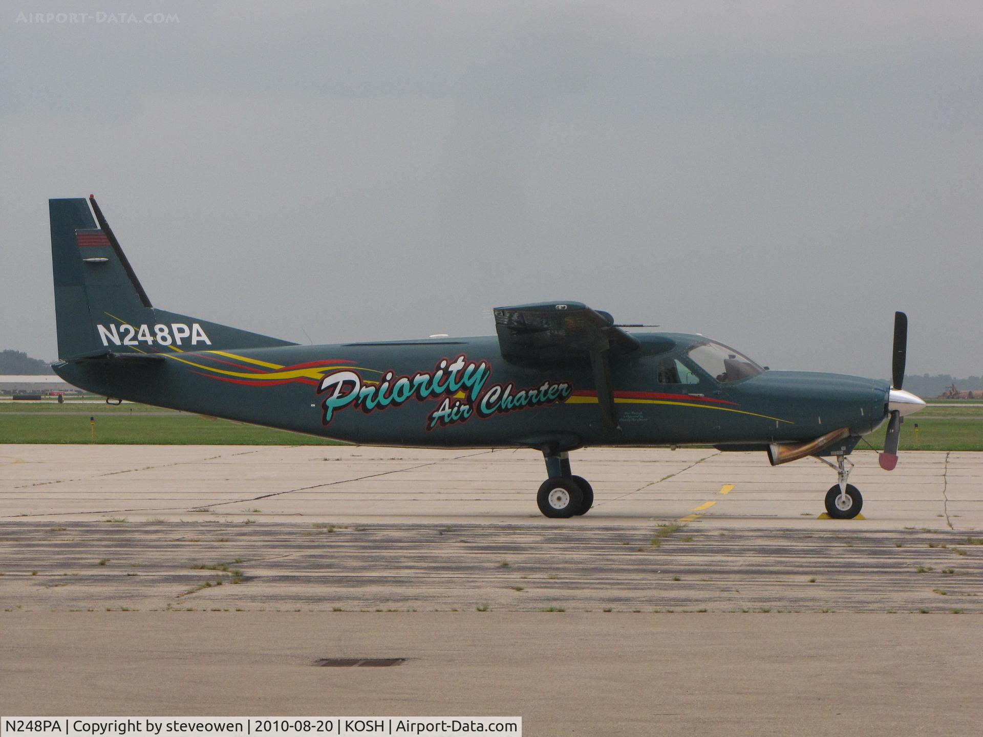 N248PA, 1988 Cessna 208B Grand Caravan C/N 208B0134, Taken just prior to a thunderstorm that swept thru