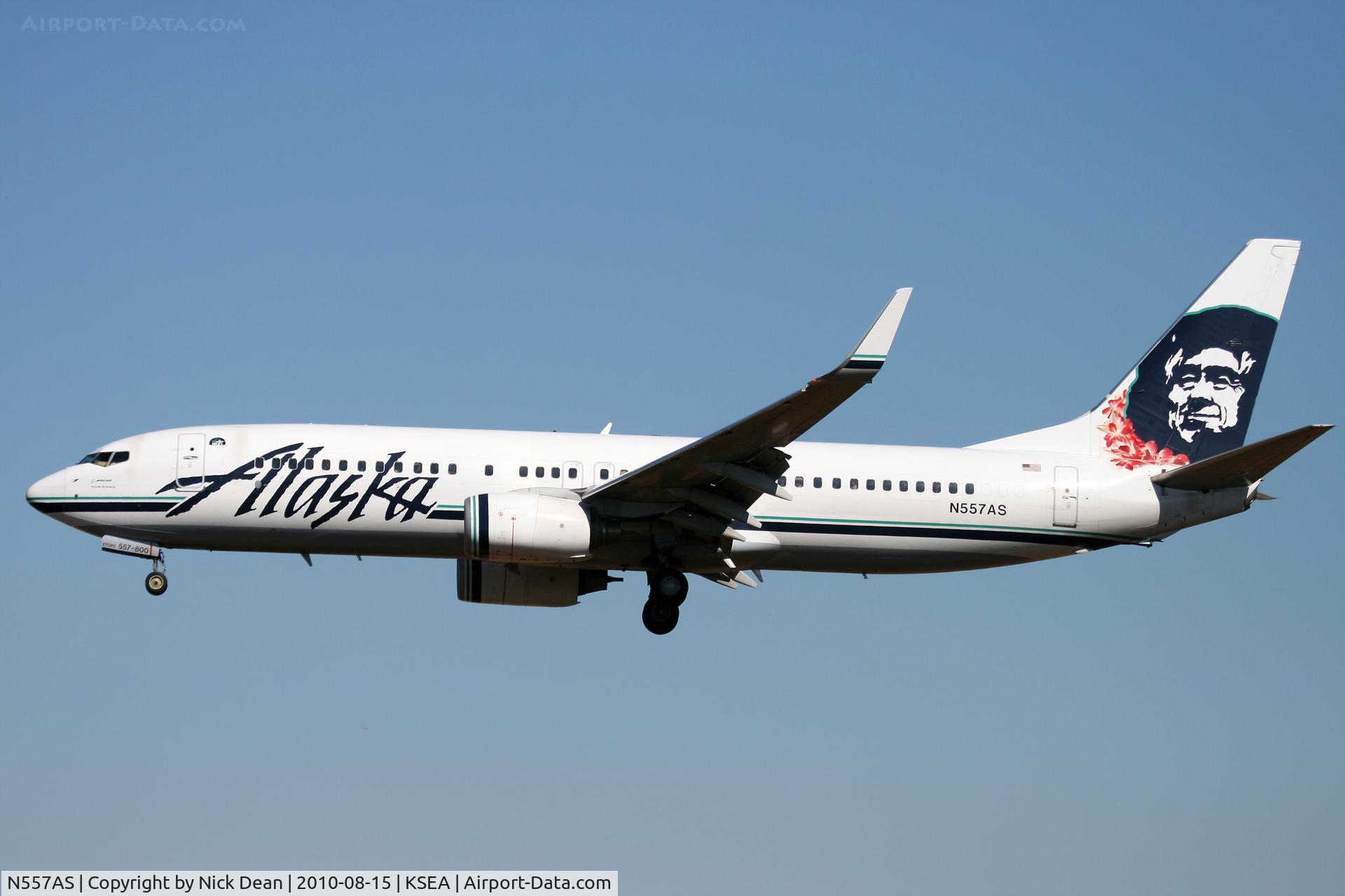 N557AS, 2006 Boeing 737-890 C/N 35176, KSEA