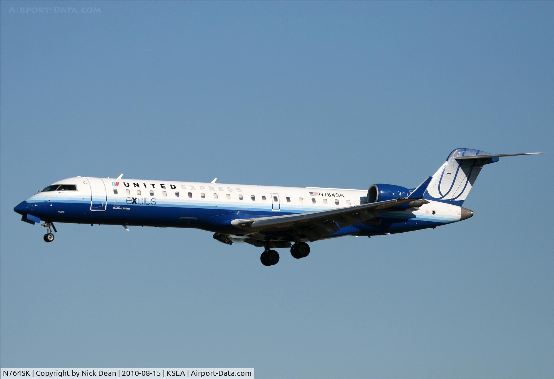 N764SK, 2005 Canadair CRJ-700 (CL-600-2C10) Regional Jet C/N 10229, KSEA