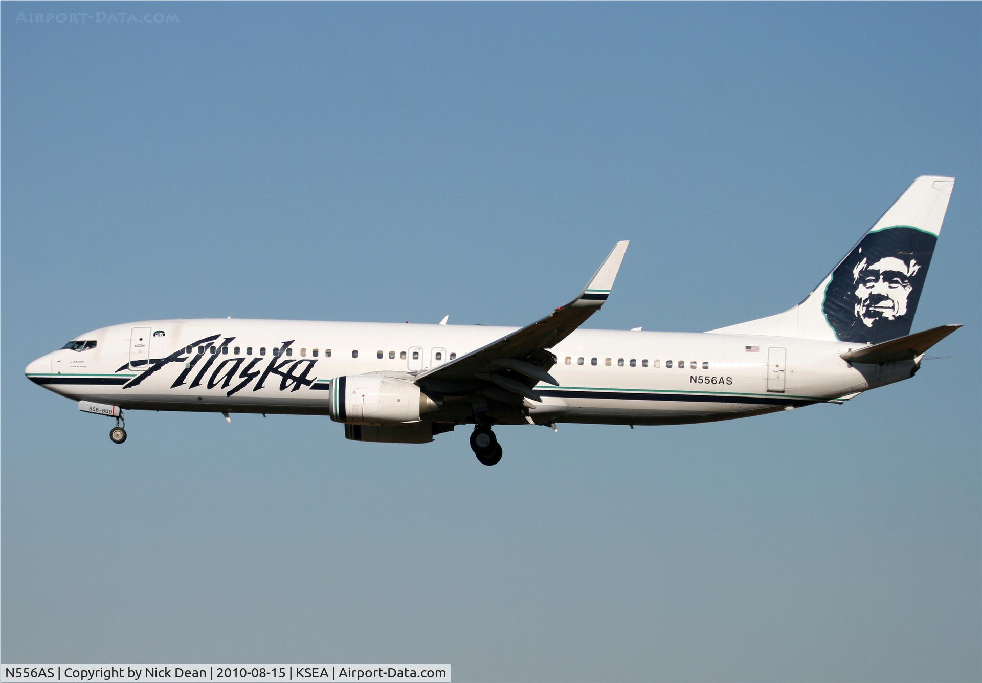 N556AS, 2006 Boeing 737-890 C/N 35175, KSEA