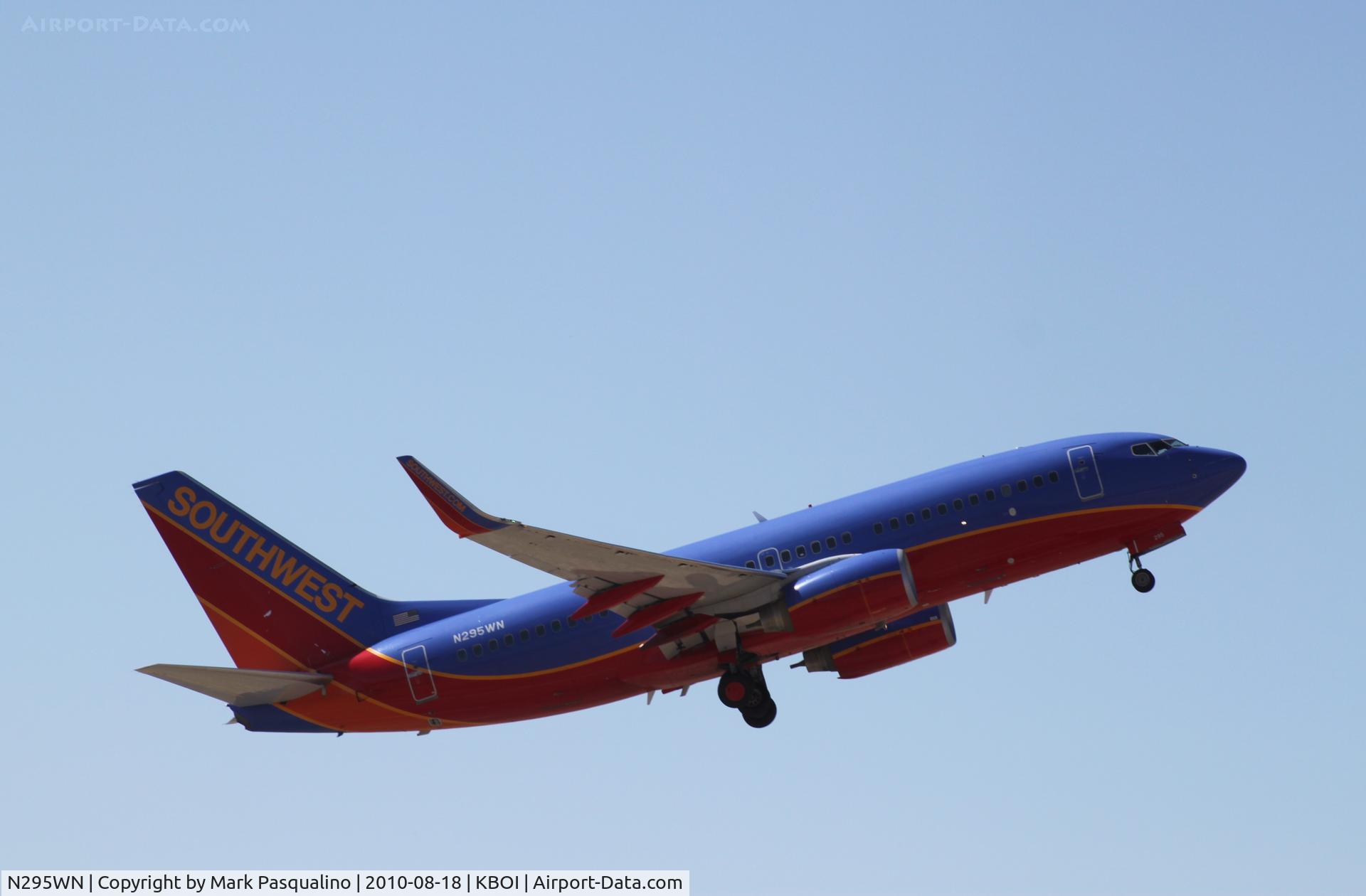 N295WN, 2007 Boeing 737-7H4 C/N 32541, Boeing 737-700