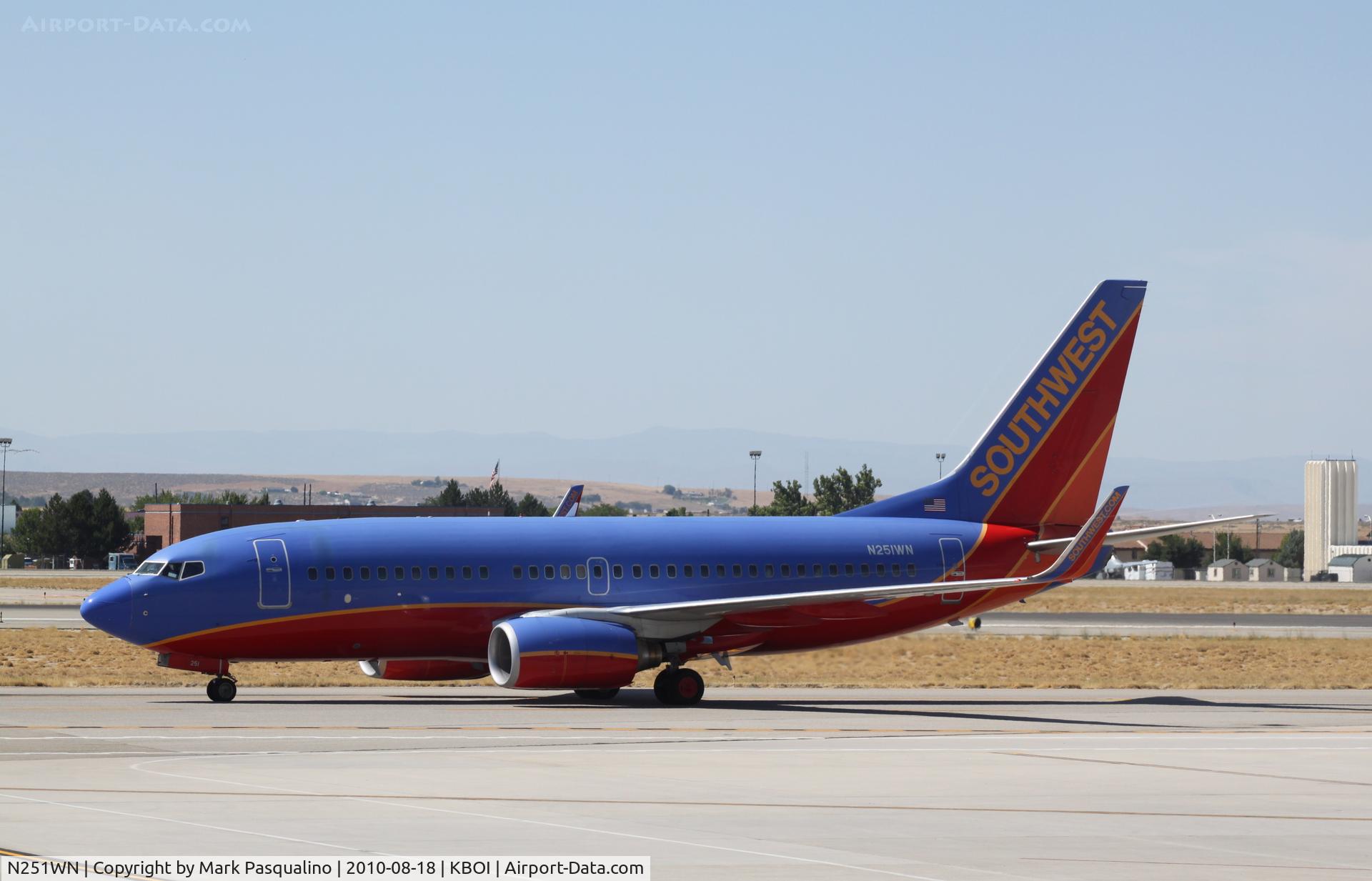 N251WN, 2006 Boeing 737-7H4 C/N 32510, Boeing 737-700
