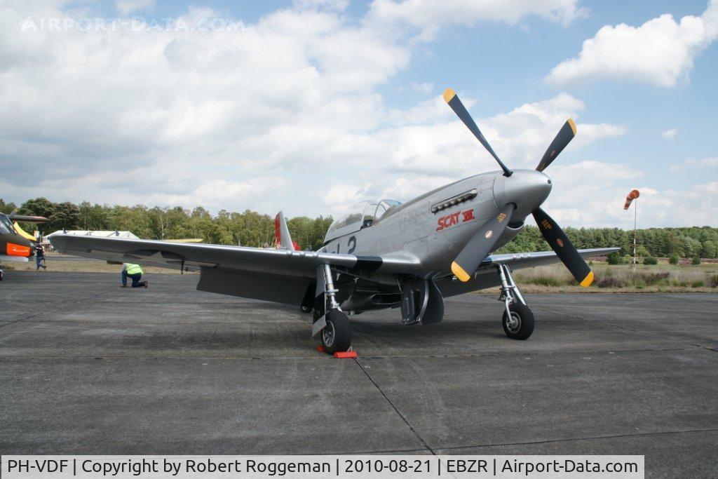 PH-VDF, 1944 North American TF-51D Mustang C/N 122-39381, Fly In Oostmalle.21-08-2010
