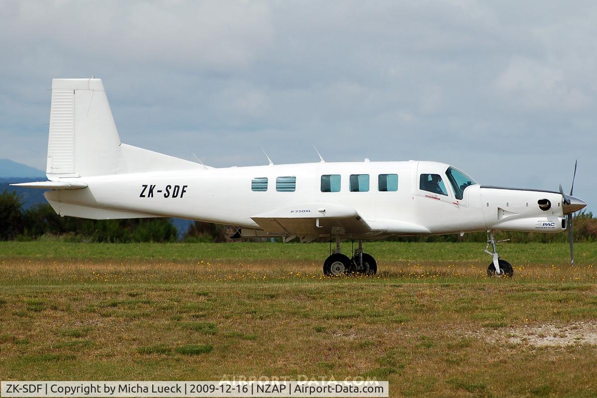 ZK-SDF, Pacific Aerospace 750XL C/N 145, At Taupo