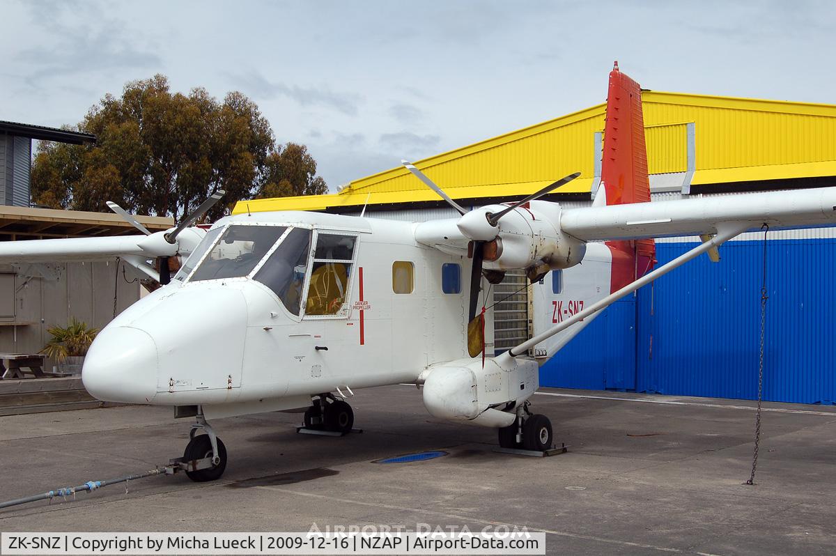 ZK-SNZ, GAF N22C Nomad C/N N22C-104, At Taupo