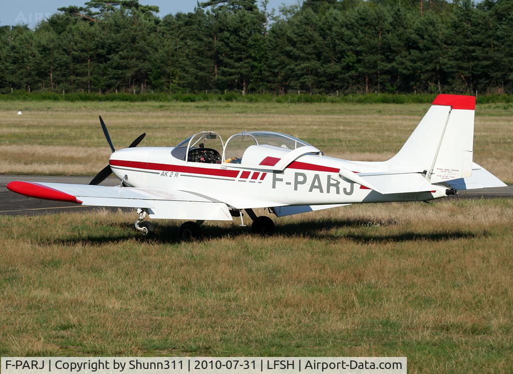 F-PARJ, Kieger AK-2R C/N 01, Parked near the glider hangar...