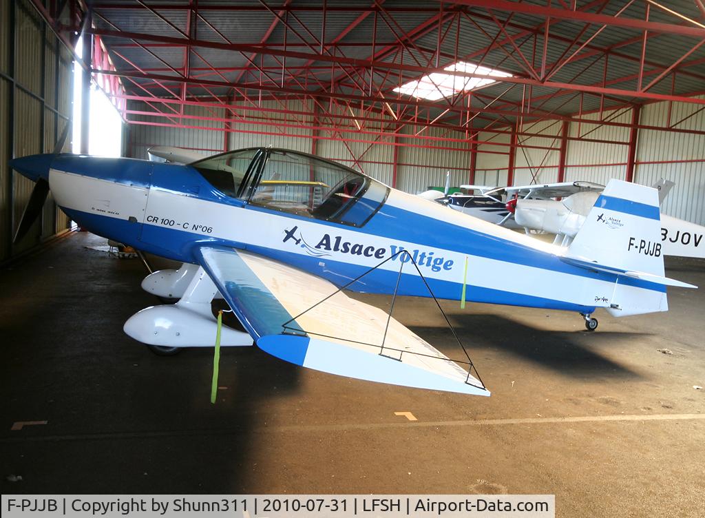 F-PJJB, Dyn'Aero CR-100 C/N 06, Hangared...
