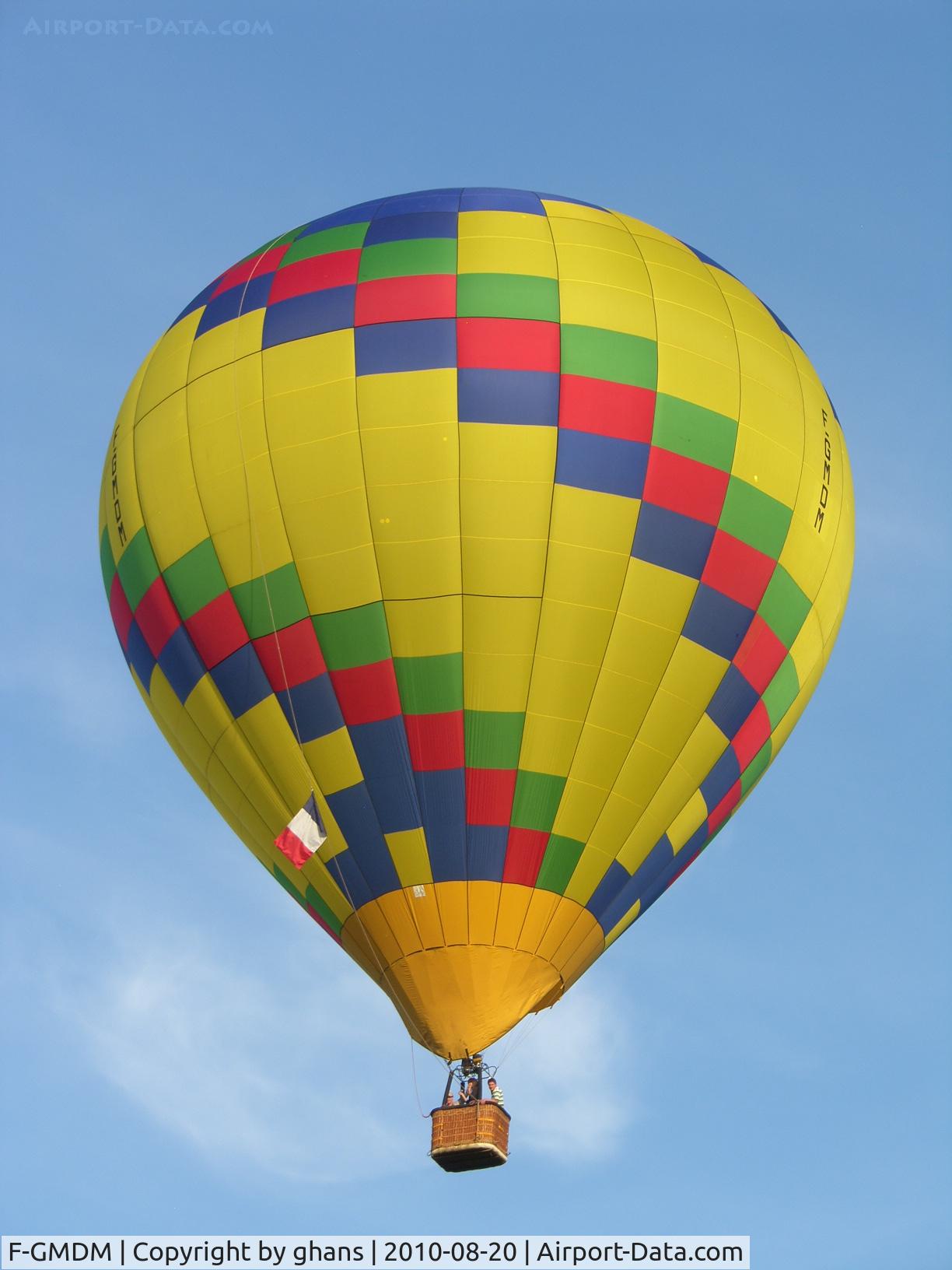 F-GMDM, Sky Balloons Ltd 105-24 C/N ?, Hottolfiade Hotton 2010