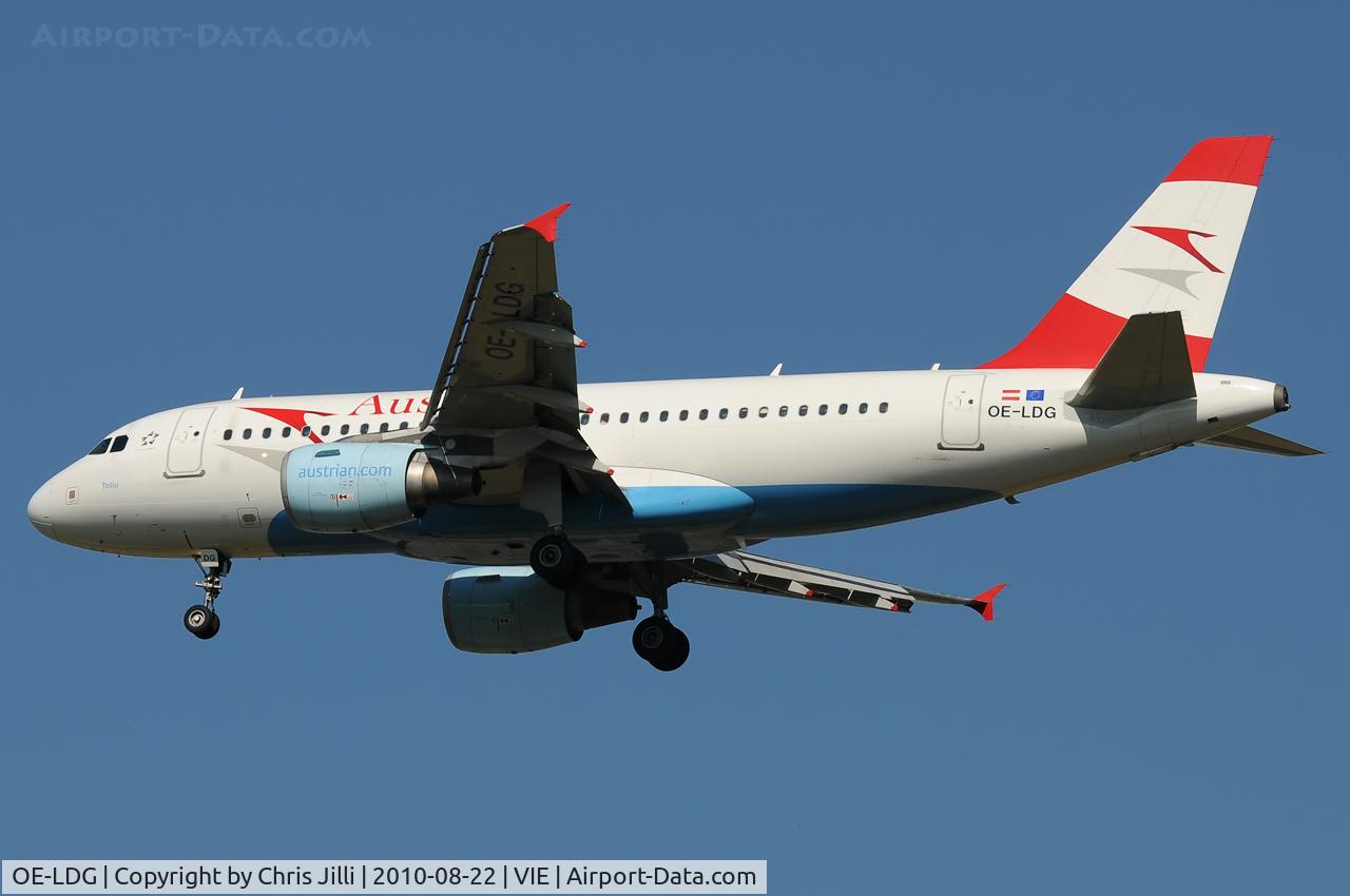 OE-LDG, 2006 Airbus A319-112 C/N 2652, Austrian