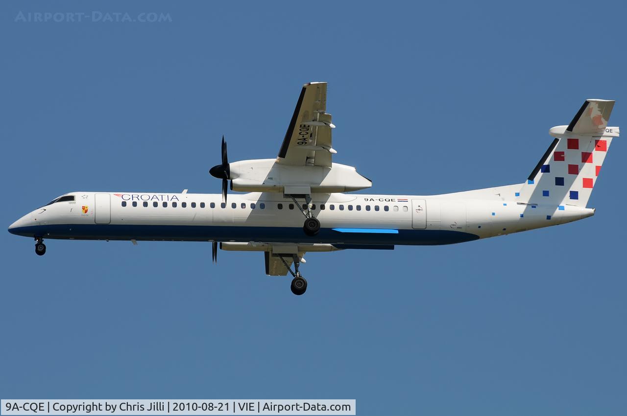 9A-CQE, 2010 De Havilland Canada DHC-8-402Q Dash 8 C/N 4300, Croatia