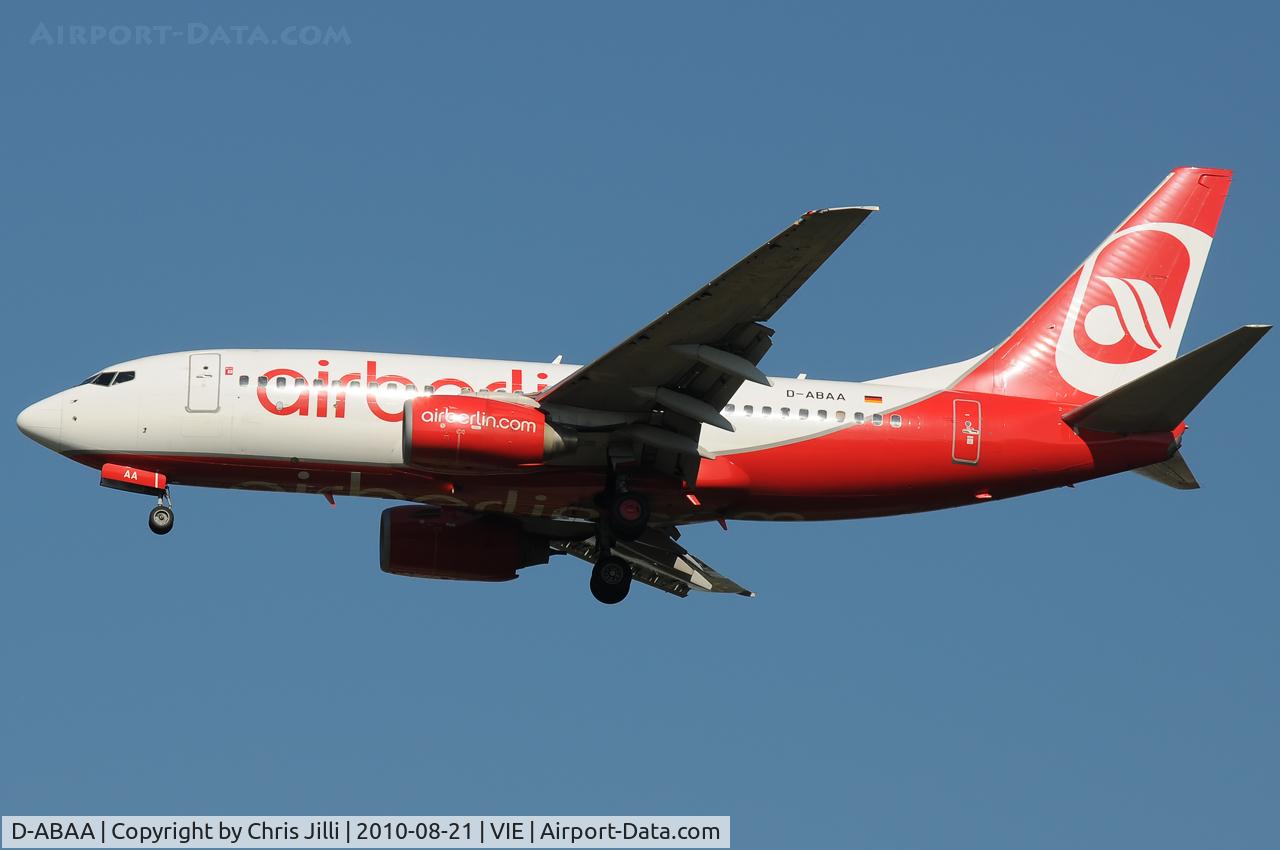 D-ABAA, 2000 Boeing 737-76Q C/N 30271, BER
